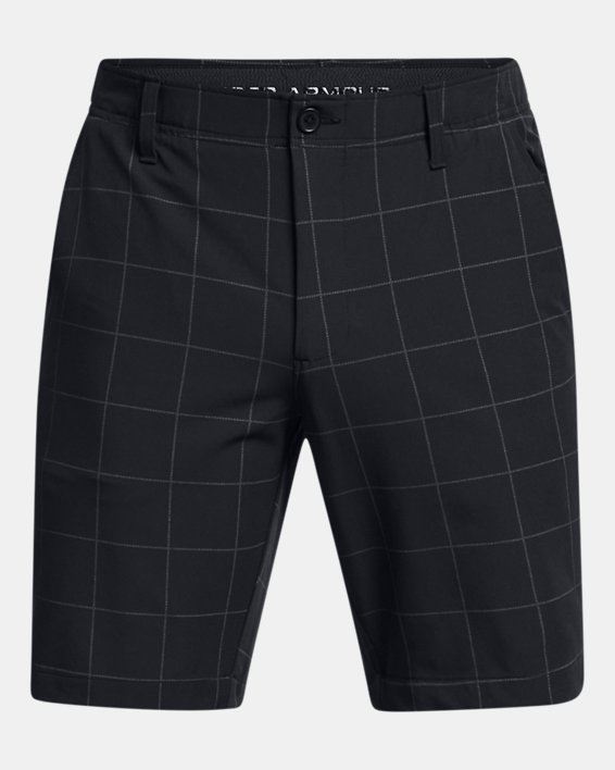 Men's UA Drive Printed Tapered Shorts in Black image number 6